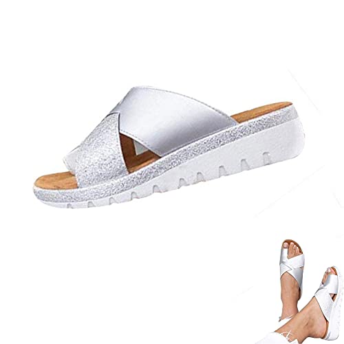 Zapatos Casuales Mujer, Sandalias Cómodas De Plataforma Cover