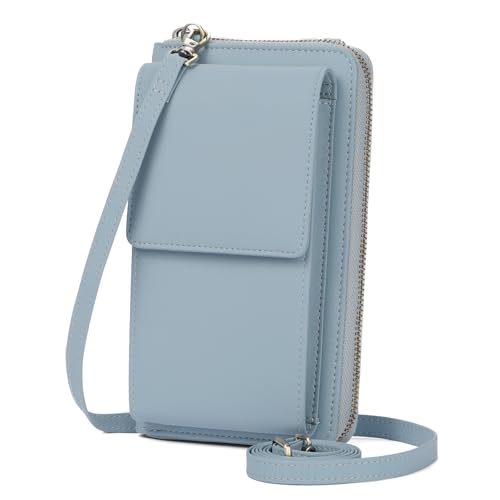 Image of SENDEFN Small Crossbody Cell Phone Purse for Women Leather Cellphone Bags Wallet Purses with Multi Card Slots