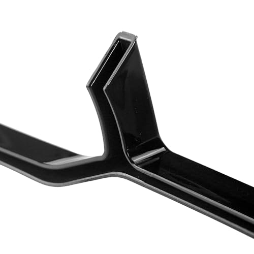 Diffuseur arrière Tesla Model 3 protection et style noir brillant