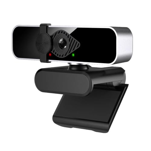 ANT Iris Pro 2K Professional Webcam with 5MP Camera, Auto Focus, Built-in Omni Microphone, 30FPS, USB Plug & Play, 70° Wide Angle, Auto Exposure for PC, Laptop, Video Calls, Meetings & Streaming