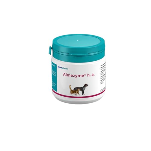 almapharm Almazyme h.a. | 100 g | Ergänzungsfuttermittel für Katzen und kleine Hunde | Vitalstoffe für einen unterstützenden Nahrungsaufschluss bei Nahrungsunverträglichkeit