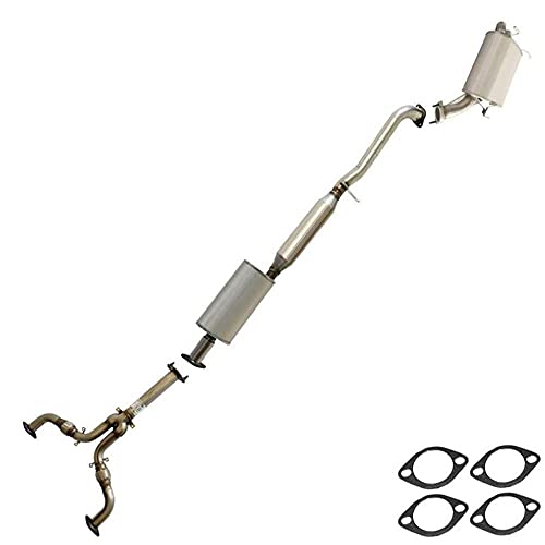 muffler resonator exhaust cat back kit fits: 2003-2004 Infiniti G35 Sedan