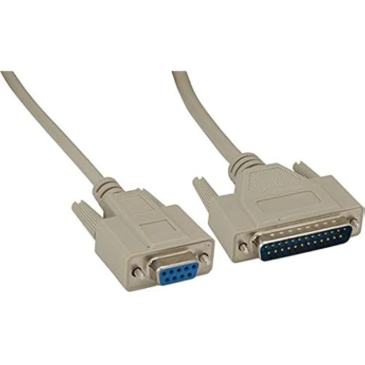 Cable Leader DB9 to DB25 Modem Cable 1 Pack
