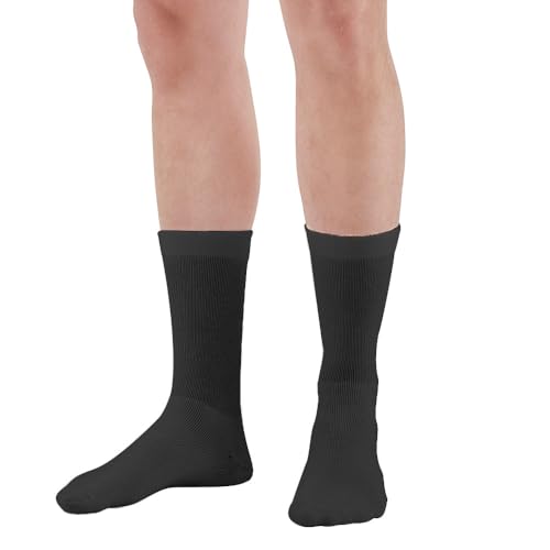 Ames Walker AW Style 130 Coolmax 20-30 mmHg Firm Compression Crew Socks White Small4