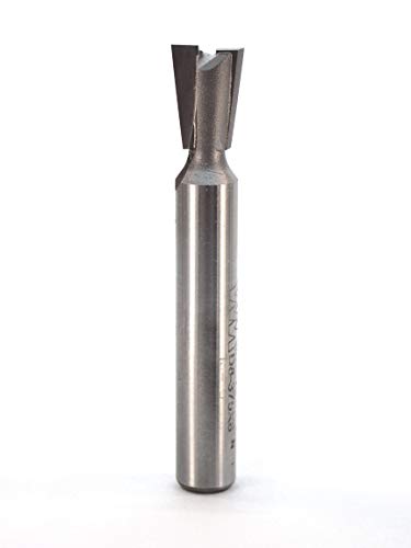 Whiteside Router Bits D8-375x8 Dovetail Bit with 3/8-Inch Large Diameter 1/2-Inch Cutting Diameter and 8mm Shank