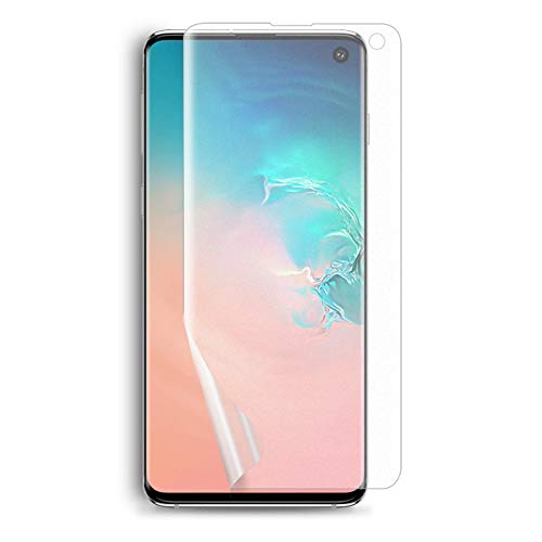 Samsung Galaxy S10 ptیtB A`OAᔽ wh~ SʃJo[ TPUf yGalaxyS10 film P[X Screen protector XN[veN^[ ANZT[z (ᔽˎwh~)