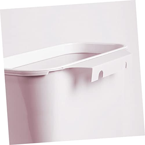 Caneca de basura colgante para cocina Happyyami 10L beige miniatura 4