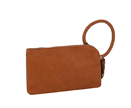 Image of Womens Clutch Purse Wristlet Wallet Evening w /Hand Strap Casual Formal Vegan Leather - Metro Muse