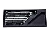 nepros Flat Type Rd Box-End Wrench Set(6pcs.)
