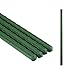 Relaxdays Pflanzstäbe, 10er Set, 90 cm, Ø 10 mm, kunststoffummantelter Stahl, Rankhilfe für Pflanzen, Rankstäbe, grün