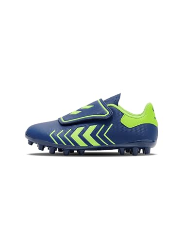 hummel HATTRICK MG JR, Zapatos de fútbol, PEONÍA Marino, 38 EU