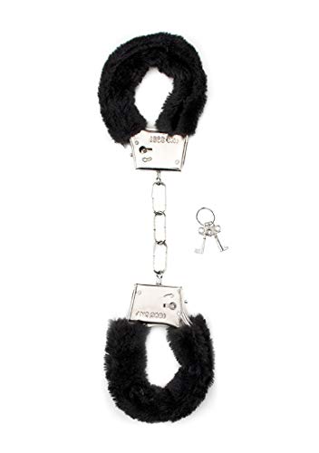 Shots Shots Toys - Furry Handcuffs - Black