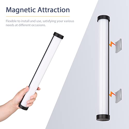Andoer RGB Videoleuchte Lichtstab, Handheld Lichtstab Fotografie 2500K-9600K Dimmbare mit 21 Lichteffekten Magnetische… – Bild 8