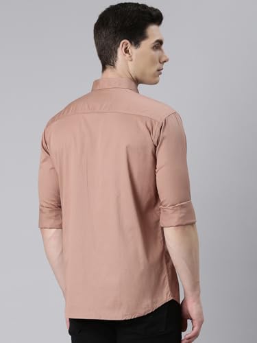Image of Majestic Man Men Classic Slim Fit Pure Cotton Casual Shirt