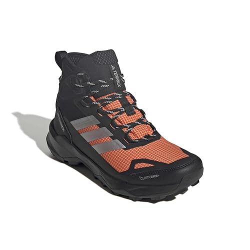 adidas Herren Terrex Skychaser AX5 Mid Gore-TEX Climawarm+ Hiking Shoes, core Black/Silver met./semi Impact orange, 40 2/3 EU – Ansicht 3