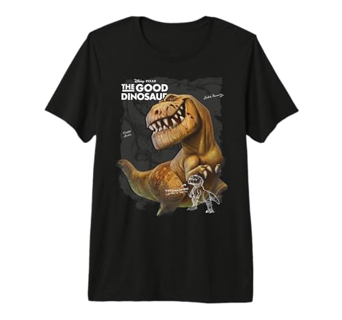 Disney Pixar The Good Dinosaur Butch Rex Overlay Portrait Premium Tri-blend T-Shirt