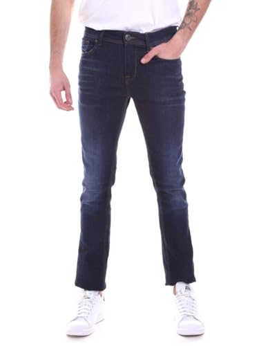 Gaudi JEANS 021GU26002L32 denim brut pour homme coupe slim moderne