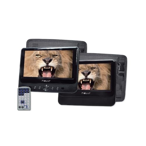 Lista de dvd portatil 9 online 2 NEVIR - DVD PORTATIL 9' NVR2777 Doble Pantalla