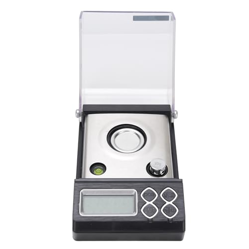 20g Digital Milligram Scale, 0.001 High Accuracy Professional Mg Scale with 10g Calibration Weight for Reloading