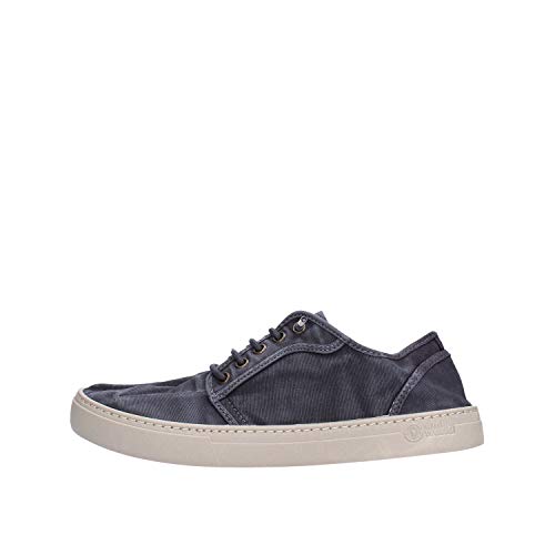 Natural World Zapatilla Hombre Basket Enzimatico Marino 41 Azul