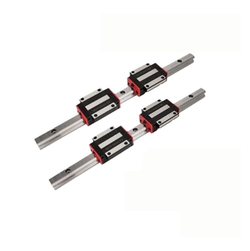 Guide linéaire HGR15 1400 mm avec 4 blocs HGH15CA pour corriger les vibrations d'usinage CNC