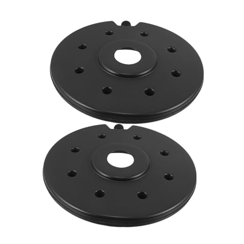 SEWOART 2pezzi Kit Bilanciamento Per Ventilatore Da Soffitto Peso Autoadesivo in Metallo Kit Bilanciamento Del Peso Del Ventilatore Da Soffitto Nero