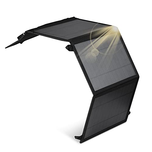SUNYIMA 21W Portable Solarzellen Folding Faltbare SolarPanel mit 5V DC USB Port für Telefon Batterie Ladung Cover