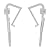 ECOTRIC Attic Ladder Spreader Replacement Hinge Arms Kit Compatible with 2010 & Newer Werner Attic Ladders - Pair