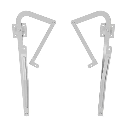 Attic Ladder Spreader Replacement Hinge Arms Kit Compatible with 2010 & Newer Werner Attic Ladders - Pair
