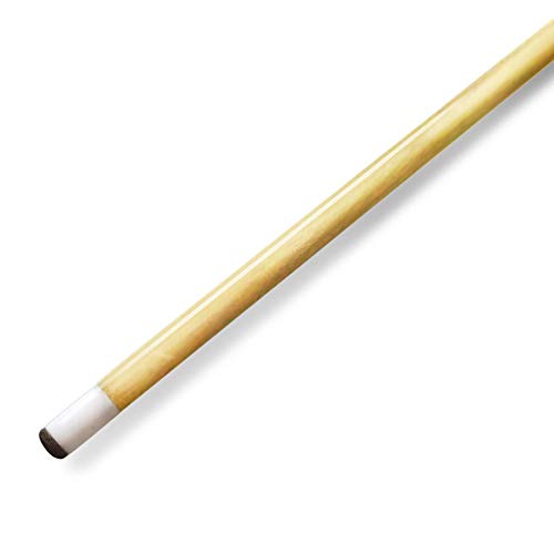 Ispirito Pool Cues 1-Piece 36" Shorty Cues Children's Cues Kids Billiard House Cue Stick Hardwood 13Mm Glue-On Tips, Set Of 2 #TOP2