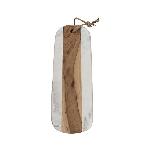 Kitchen Craft Naturals Largo Mármol Acacia Tabla de Servir Cover