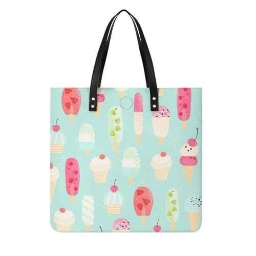 Sac shopping bleu glacé idéal pour vos escapades et voyages de week-end