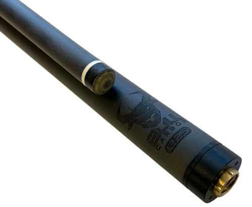 Taco de billar Bull Carbon 30 in 12.25 mm carbon fibra miniatura 2