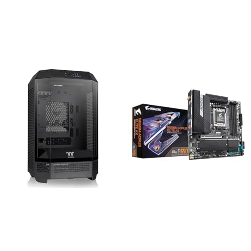 Image of Tower 300 Black Micro-ATX Case & B650M AORUS Elite AX Motherboard Bundle