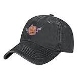 OAAJKOAM Frigorífico Giratorio Lindo Sombrero de Vaquero Gorra de Pesca Gorra Militar Hombre Gorra de Lujo para Hombre Mujer
