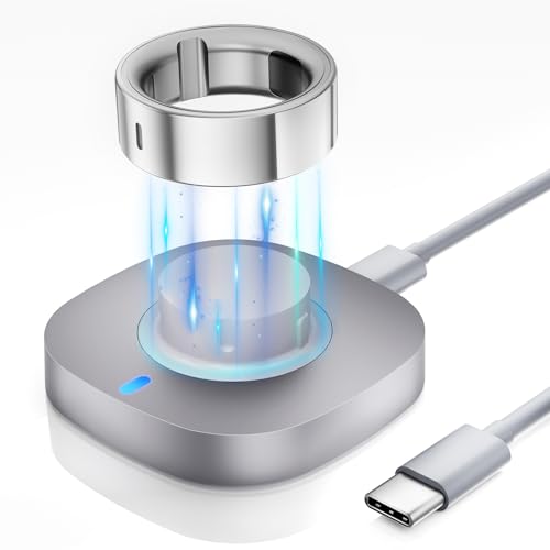Compatible with Aura-Ring Gen 4 Charger Size 8 Safe & Fast Charging Dock