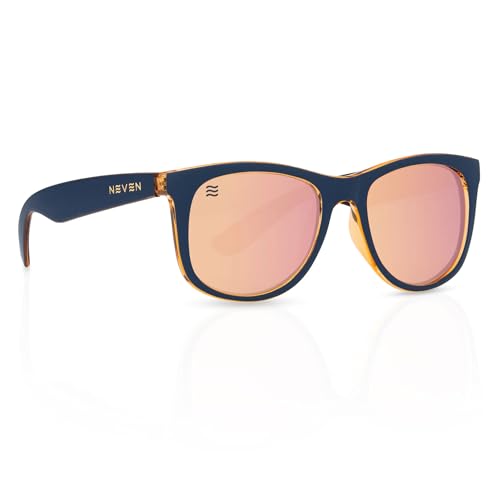 NEVEN Rosco Men's Polarized Sunglasses - Classic Silhouette Blue Light Glasses - Women’s Fashion Sunglasses for All Seasons
