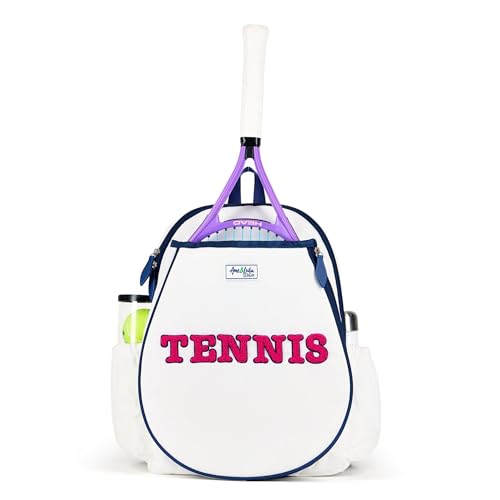 Ame & Lulu Kids Big Love Tennis Backpack (Tennis Varsity Patches)