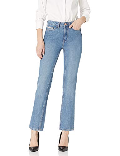 Calvin Klein womens Straight Leg, Seinne Blue, 27