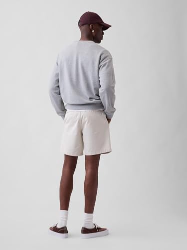 Image of Gap Men Solid Regular Fit Mid Rise Shorts