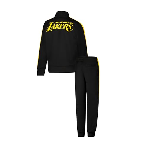 Image of Ultra Game Youth NBA Official Super Soft Full Zip Active Track Jacket and Pants Set