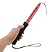 Amosfun Telescopic Gaff Pole Stainless Steel with Red Rubber Handle Extendable Fishing Hook Safe Fish Grabber for Boat and Ice Fishing Supplies