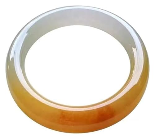 Bracelet jonc en jadéite birmane pour sublimer vos tenues d'été blanches et jaunes