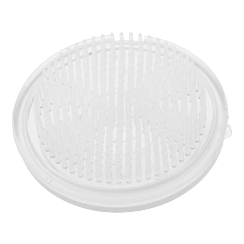 HAPINARY Flower Arrangement Frog Suction Cup Round Metal Holder for Easy Flower Set-up and Display