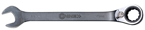 Preisvergleich Produktbild CONNEX Knarren-Gabelringschlüssel, Chrom Vanadium, 22 mm