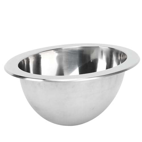 Fregadero redondo pulido espejo LiebeWH de acero inoxidable inoxidable para barra y baño moderno 8