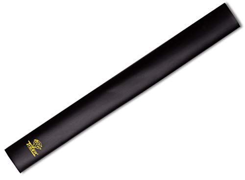 Tiger Silicone Rubber Billiard Pool Cue Hand Grip Wrap (Black)