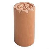 Sello de madera para pastel de luna china, herramienta tradicional de sellado de postres de 1 pulgada de diámetro para hacer pastelería, festival de Año Nuevo compatible (para A2)