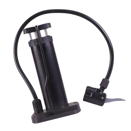 BESPORTBLE 1Pieza Activada De Alta Presión para Bicicleta Inflador De Neumáticos con Barómetro De Color Negro para Bicicletas y Vehículos Eléctricos