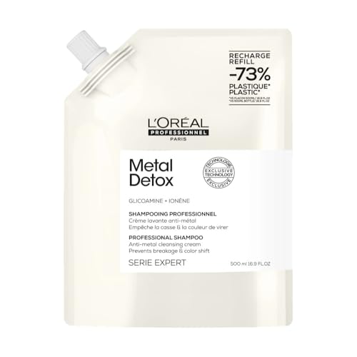 L'OREAL PROFESSIONNEL - Crème Lavante Metal Detox - Shampoing Anti-Casse